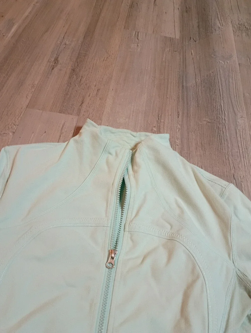 lululemon athletica Light Mint Full-Zip Athletic Jacket